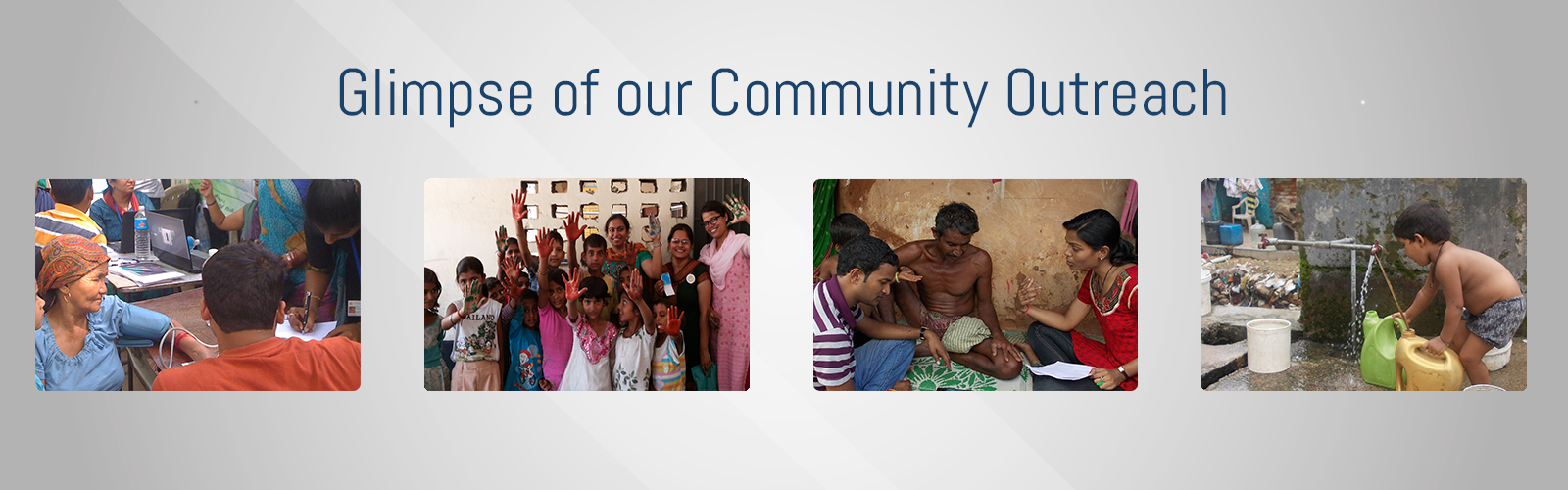 Community outreach Community outreach