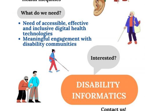 Disability Informatics, an Approach for Alleviating Health Inequities among People with Disability