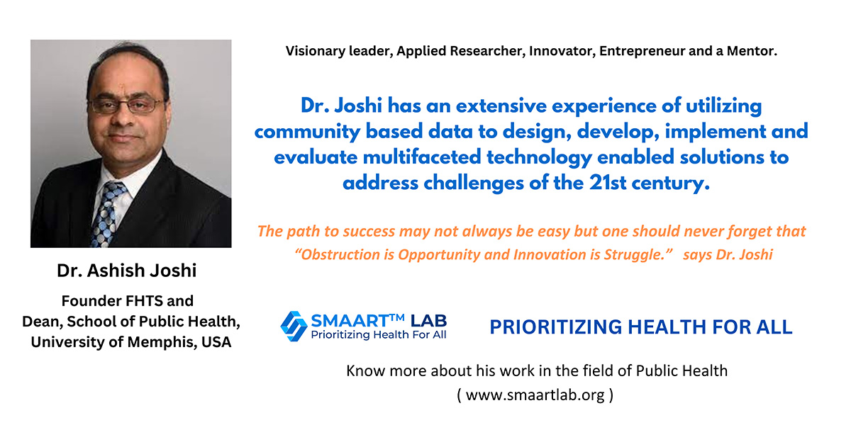 Dr. Ashish Joshi (About him and his work)