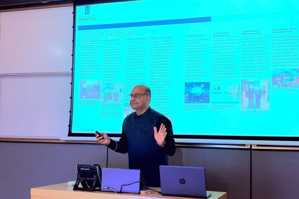 Dr. Ashish Joshi, Visits D. Y. Patil University School of Public Health to Explore Academic Collaboration