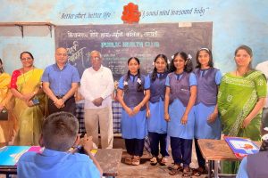 Public Health Initiative Launched at Kisanrao More High School, Sarvade, Kolhapur, Maharashtra