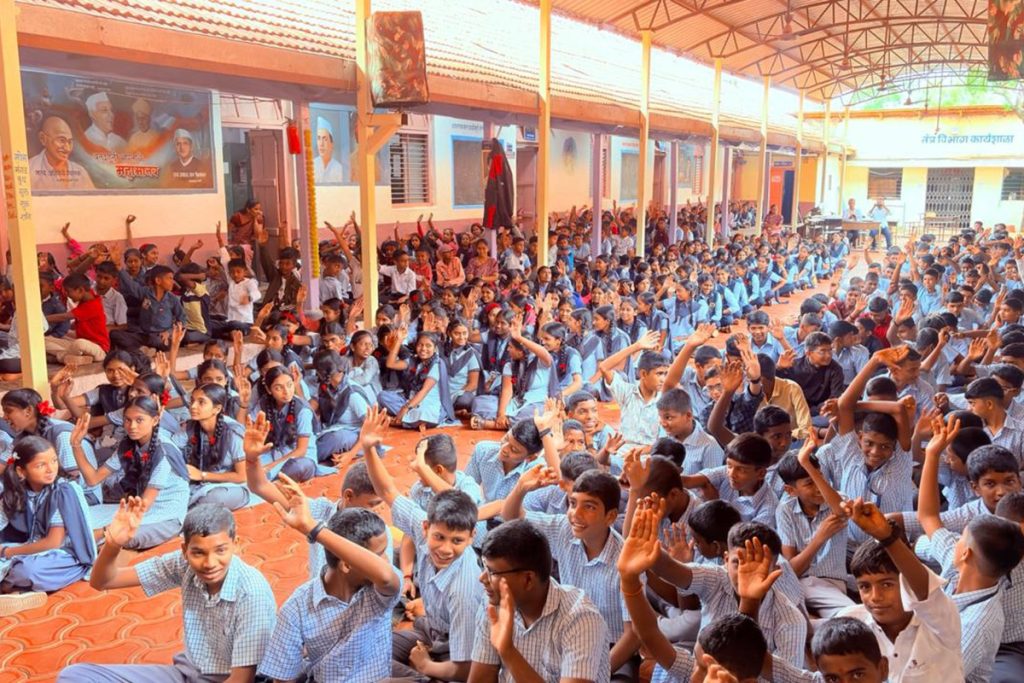 Public Health Initiative Launched at Shri. Shivajirao Khorote School, Sarvade, Kolhapur, Maharashtra