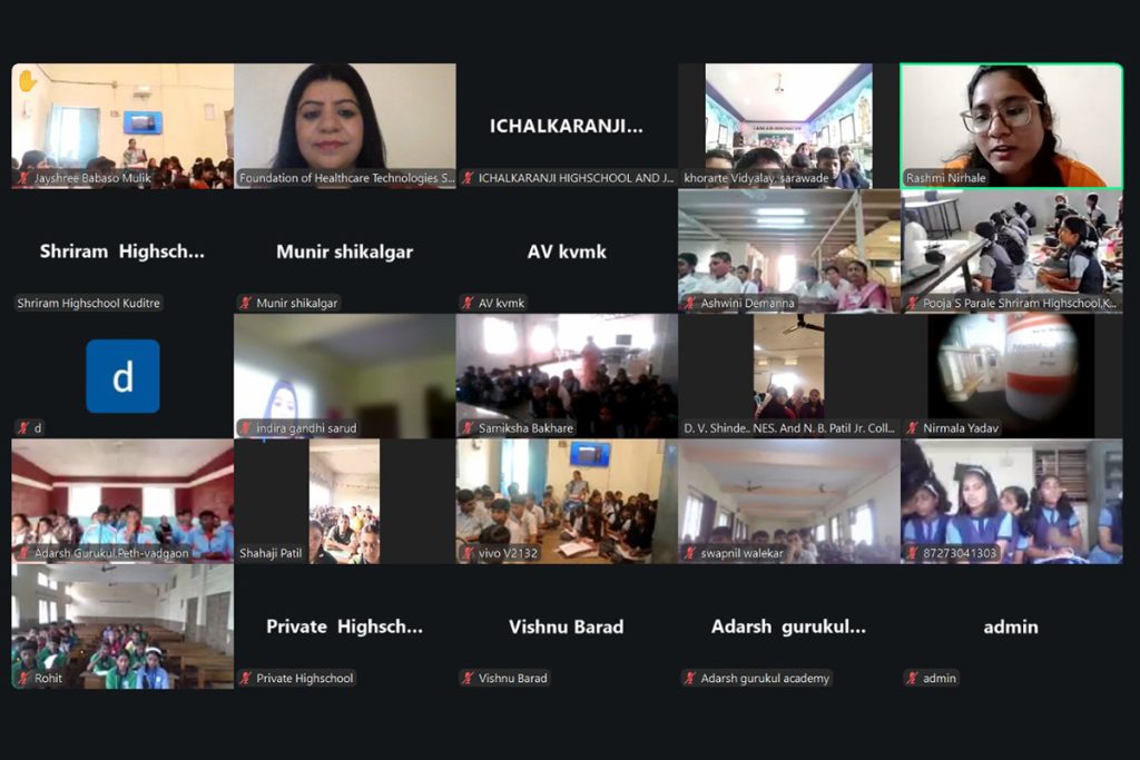 First Module "Introduction to Public Health" Delivered Across 34 Schools in Kolhapur