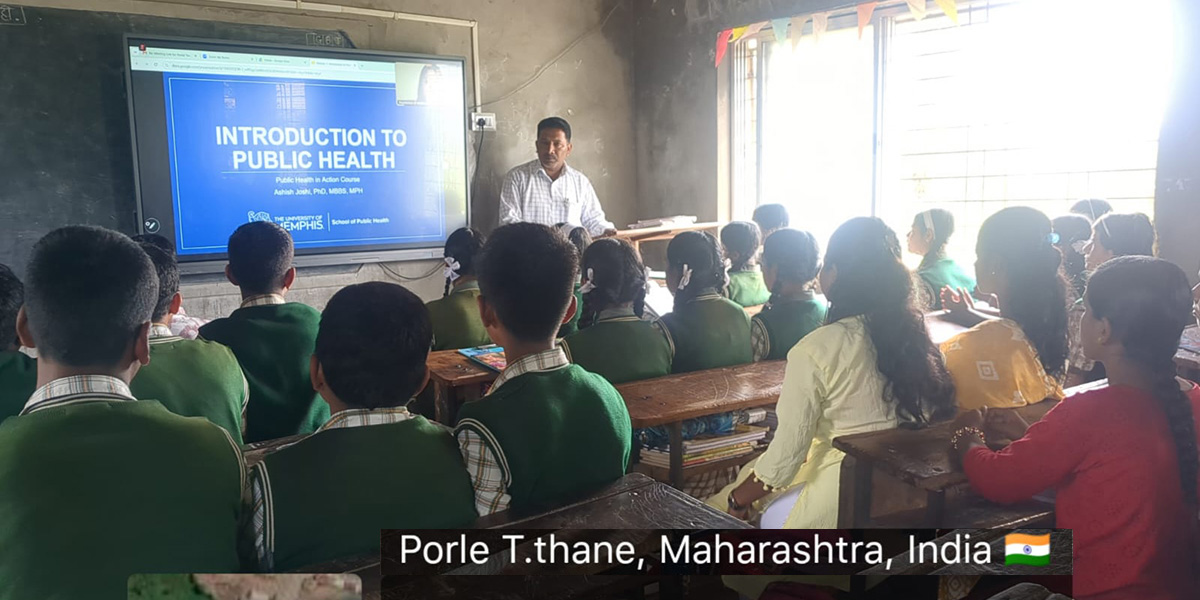 First Module "Introduction to Public Health" Delivered Across 34 Schools in Kolhapur