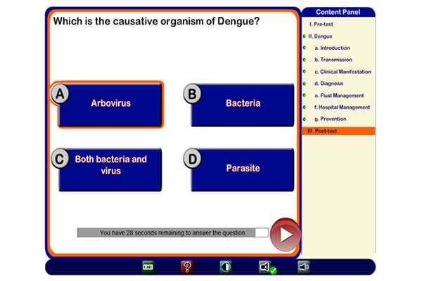 FHTS Projects - Interactive bi-lingual Dengue Health Information Platform