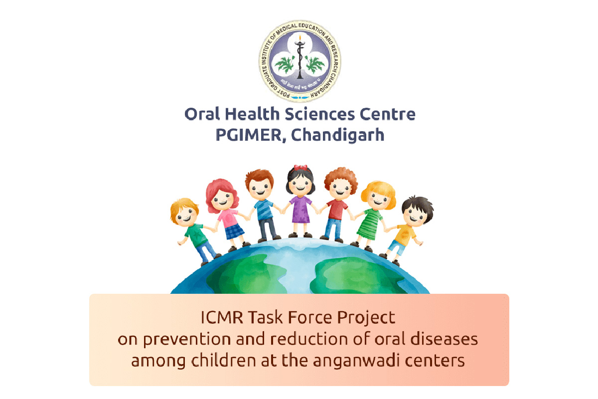 Screenshot of dashboard: Oral Health Sciences Center