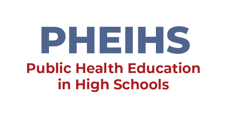 text image: Public Health Education in High Schools